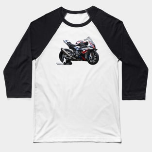 S1000RR Bike Illustration Baseball T-Shirt